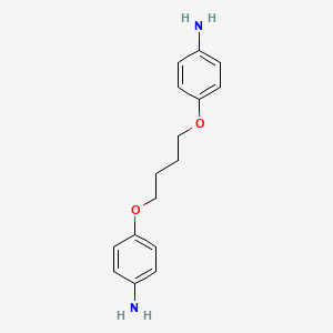 molecular formula C16H20N2O2 B1219464 Diaminodiphenoxybutane CAS No. 6245-50-7