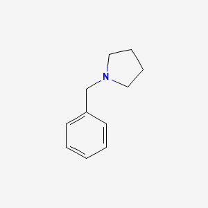 molecular formula C11H15N B1219470 1-苄基吡咯烷 CAS No. 29897-82-3