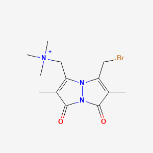 B1219479 Bromotrimethylammoniobimane CAS No. 75403-48-4