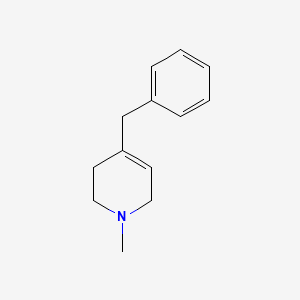 B1219489 4-Benzyl-1-methyl-1,2,3,6-tetrahydropyridine CAS No. 1859-28-5