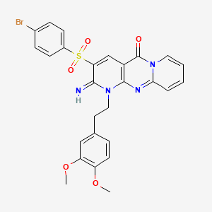 molecular formula C27H23BrN4O5S B12195042 C27H23BrN4O5S 