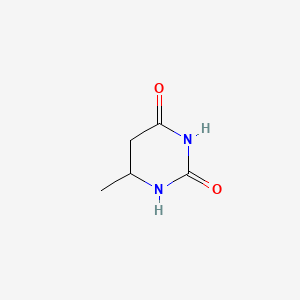 molecular formula C5H8N2O2 B1219518 5,6-Dihydro-6-methyluracil CAS No. 2434-49-3
