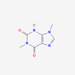 molecular formula C7H8N4O2 B1219530 1,9-Dimethylxanthine CAS No. 33073-01-7