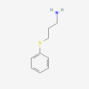 molecular formula C9H13NS B1219534 1-丙胺，3-(苯硫基)- CAS No. 2015-09-0