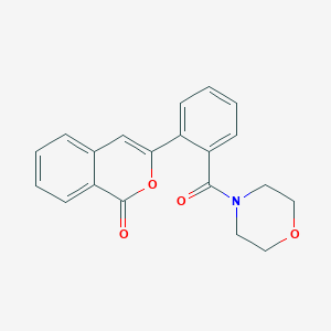 3-[2-(morpholin-4-ylcarbonyl)phenyl]-1H-isochromen-1-one