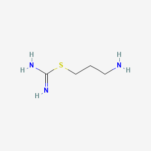 B1219552 3-Aminopropylisothiuronium CAS No. 7320-57-2
