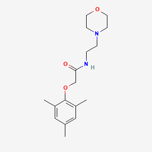 N-[2-(morpholin-4-yl)ethyl]-2-(2,4,6-trimethylphenoxy)acetamide