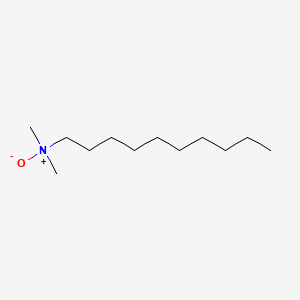 molecular formula C12H27NO B1219559 1-癸胺，N,N-二甲基-，N-氧化物 CAS No. 2605-79-0