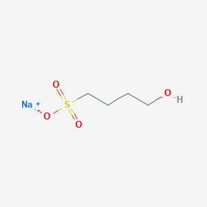 molecular formula C4H11NaO4S B121956 Sodium 4-hydroxybutane-1-sulphonate CAS No. 31465-25-5