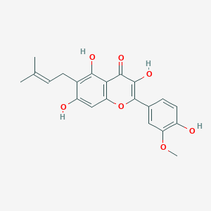 molecular formula C21H20O7 B121961 甘草宁P 3'甲基醚 CAS No. 151776-21-5
