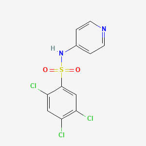 2,4,5-Trichloro-N-pyridin-4-yl-benzenesulfonamide