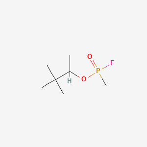 molecular formula C7H16FO2P B1219632 Soman CAS No. 96-64-0
