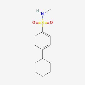 4-Cyclohexyl-n-methyl-benzenesulfonamide