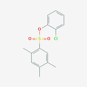 2-Chlorophenyl 2,4,5-trimethylbenzenesulfonate