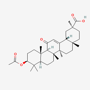 molecular formula C32H48O5 B1219638 醋托隆 CAS No. 6277-14-1