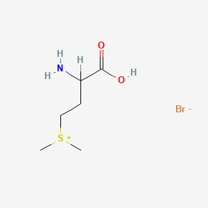 molecular formula C6H14NO2S+ B1219641 (3-氨基-3-羧基丙基)二甲基磺鎓溴 CAS No. 2766-51-0