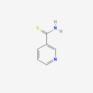 molecular formula C6H6N2S B1219654 硫代烟酰胺 CAS No. 4621-66-3