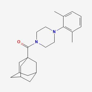 Adamantanyl 4-(2,6-dimethylphenyl)piperazinyl ketone