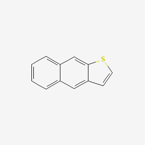molecular formula C12H8S B1219671 Naphtho[2,3-b]thiophene CAS No. 268-77-9
