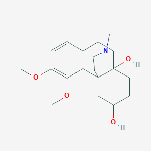 molecular formula C19H27NO4 B1219681 Metebanyl 