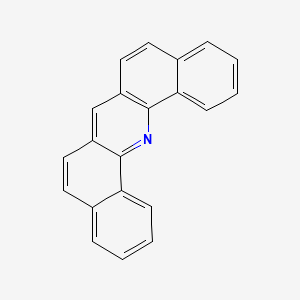 molecular formula C21H13N B1219686 Dibenzo[c,h]acridin CAS No. 224-53-3