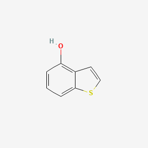 molecular formula C8H6OS B1219695 Benzo[b]thiophene-4-ol CAS No. 3610-02-4
