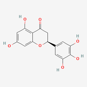 molecular formula C15H12O7 B1219708 (2S)-dihydrotricetin 