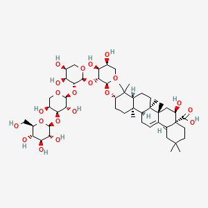 molecular formula C51H82O21 B1219711 Musennin 