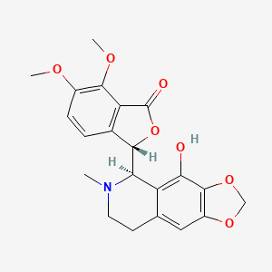 molecular formula C21H21NO7 B1219713 Narcotoline CAS No. 521-40-4