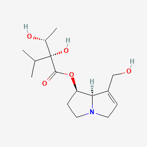 molecular formula C15H25NO5 B1219714 Isolycopsamine CAS No. 6224-43-7