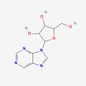B1219735 Ribosylpurine CAS No. 7595-44-0