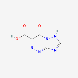 4-Oxo-4,8-dihydro-[1,2,4]triazolo[5,1-c][1,2,4]triazine-3-carboxylic acid