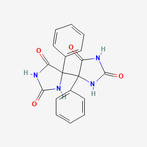 molecular formula C18H14N4O4 B1219751 Diphenylhydantil CAS No. 18749-95-6