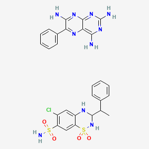 molecular formula C27H27ClN10O4S2 B1219756 Diucomb CAS No. 63764-56-7