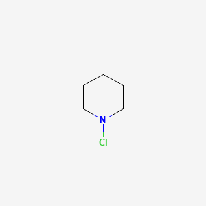molecular formula C5H10ClN B1219778 N-Chloropiperidine CAS No. 2156-71-0