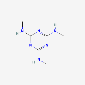molecular formula C6H12N6 B1219779 TriMM CAS No. 2827-46-5