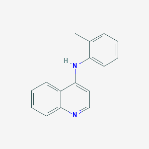 molecular formula C16H14N2 B12197827 N-(2-methylphenyl)quinolin-4-amine 