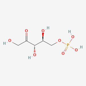molecular formula C5H11O8P B1219792 L-Ribulose 5-phosphate 