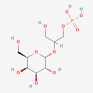 molecular formula C9H19O11P B1219794 Poly(galactosylglycerol phosphate) CAS No. 85444-64-0