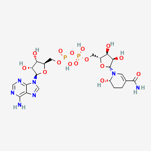 molecular formula C21H31N7O15P2 B1219796 (S)-Nadhx 