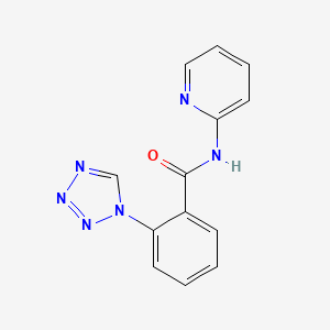 N-(pyridin-2-yl)-2-(1H-tetrazol-1-yl)benzamide