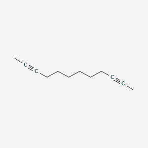 molecular formula C12H18 B1219805 2,10-Dodecadiyne CAS No. 31699-38-4