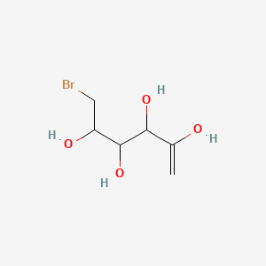 molecular formula C6H11BrO4 B1219826 1,2-Anhydro-6-bromomannitol CAS No. 83349-36-4