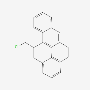 molecular formula C21H13Cl B1219827 11-Chloromethylbenzo(a)pyrene CAS No. 94500-54-6