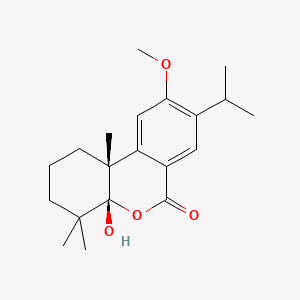 molecular formula C20H28O4 B1219833 Cupresol CAS No. 54868-50-7