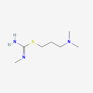 molecular formula C7H17N3S B1219840 N-Methyldimaprit CAS No. 70674-98-5
