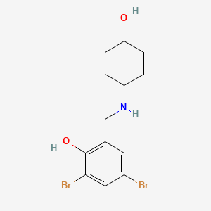 molecular formula C13H17Br2NO2 B1219860 Dembrexine CAS No. 83200-09-3
