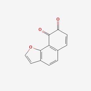 molecular formula C12H6O3 B1219890 NF-4,5-Dione CAS No. 32358-83-1