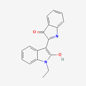 molecular formula C18H14N2O2 B1219899 Antibiotic 79002 CAS No. 82355-81-5