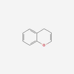 molecular formula C9H8O B1219905 4H-1-苯并吡喃 CAS No. 254-03-5